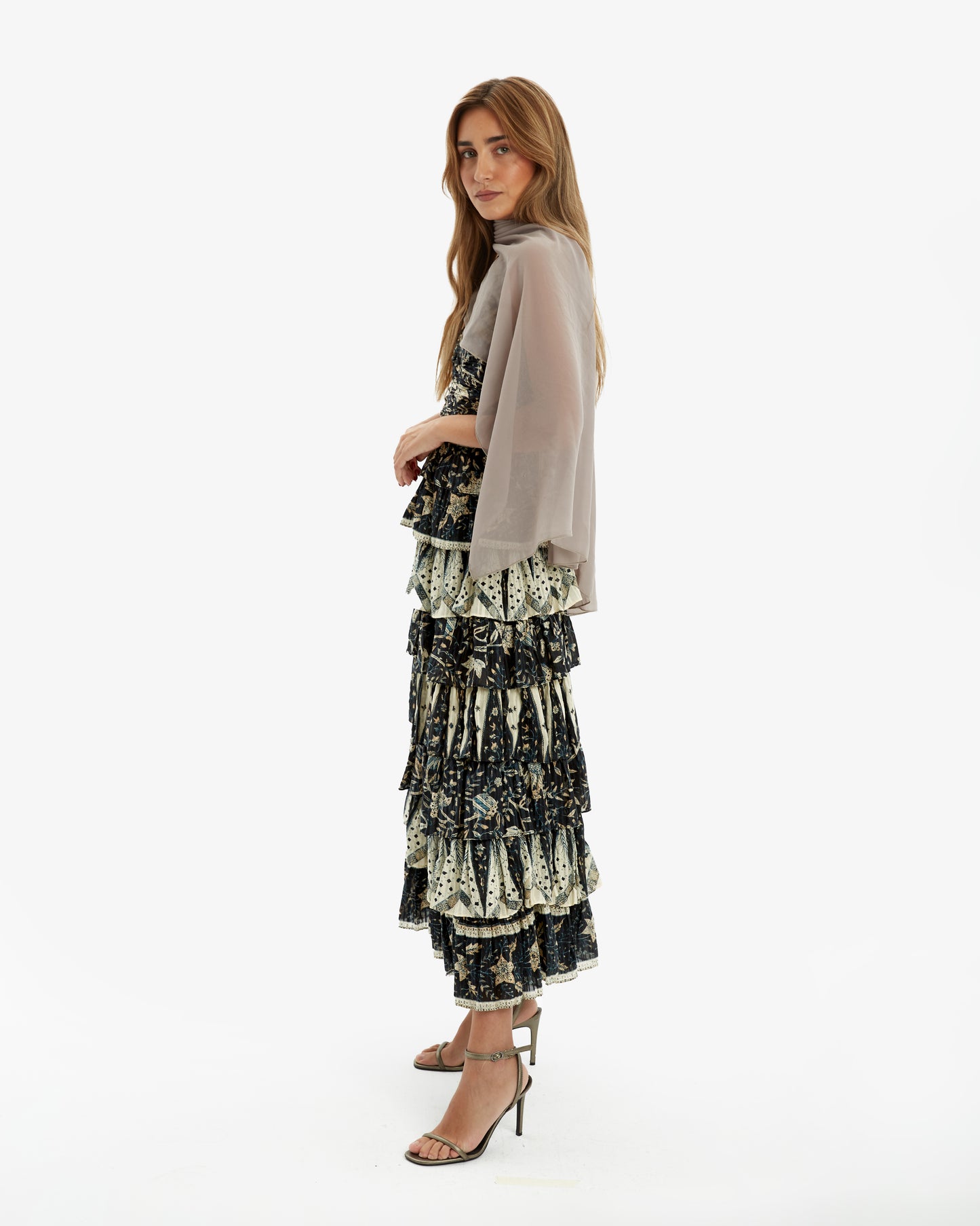 Ulla Johnson-Vestido Midi Luna