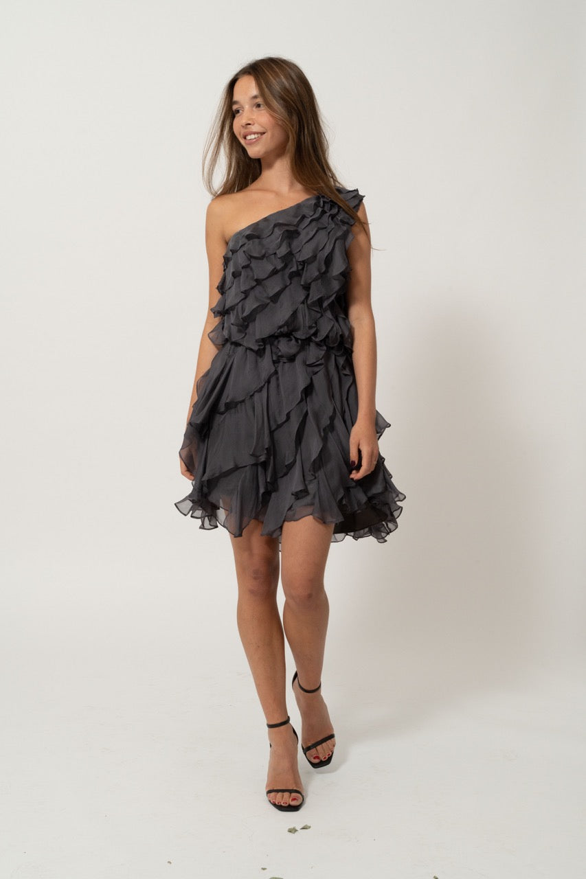 Adolfo Dominguez Vestido Mini Serena Lend the Label