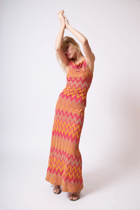 M Missoni- Vestido Maxi Zigzag pre-loved